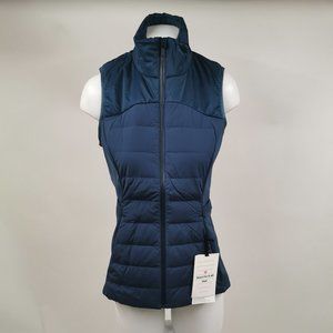 Lululemon Down For It All Vest Night Diver Size 4